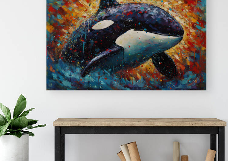 Splash Dance of the Orca by Chris Rutledge
