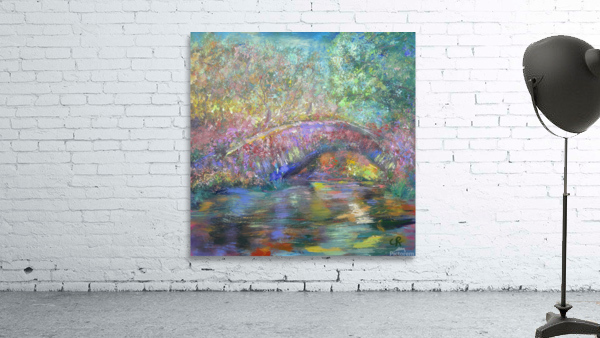 Boulder Creek Path Bridge Wall Preview