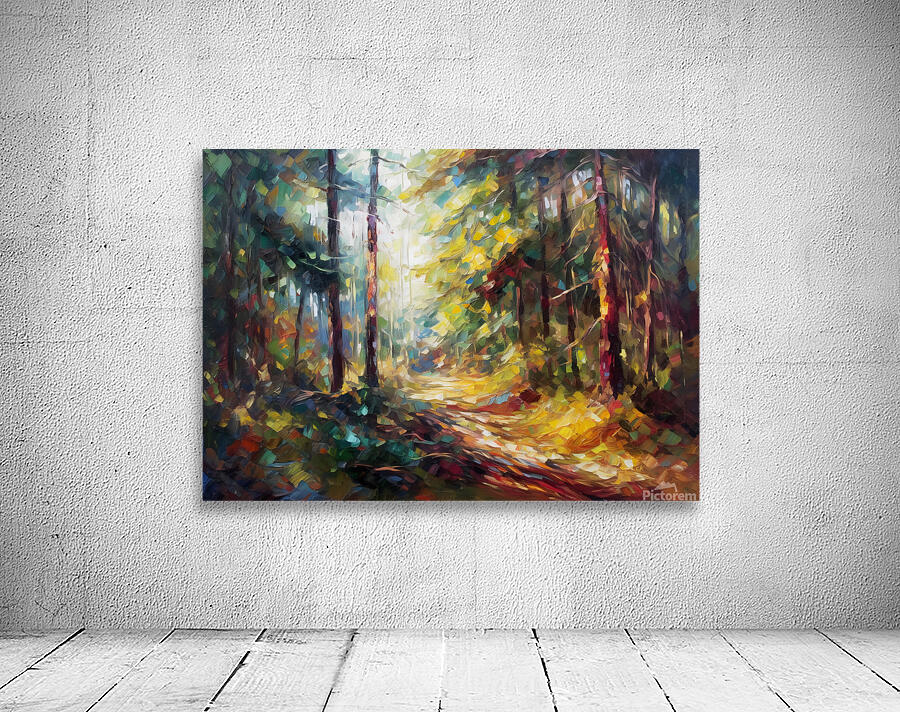 Jefferson Forest Virginia Path Wall Preview