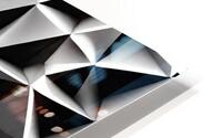 Cubed stacks HD Metal print