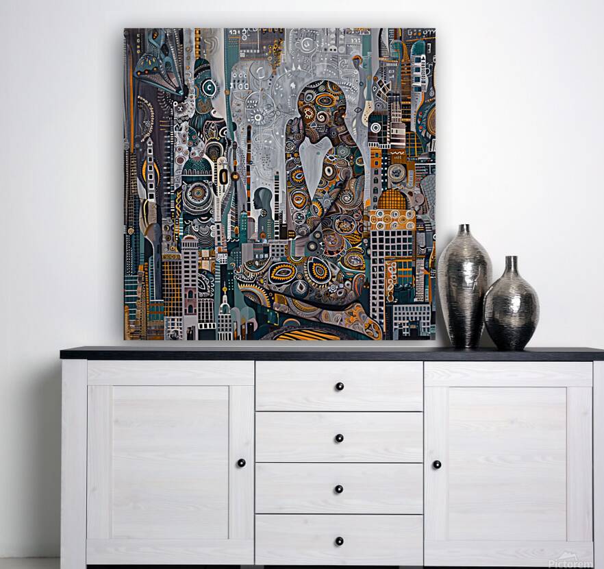 001 AI12 001 AI1 Emotion of vibrantly patterned c Reproduction