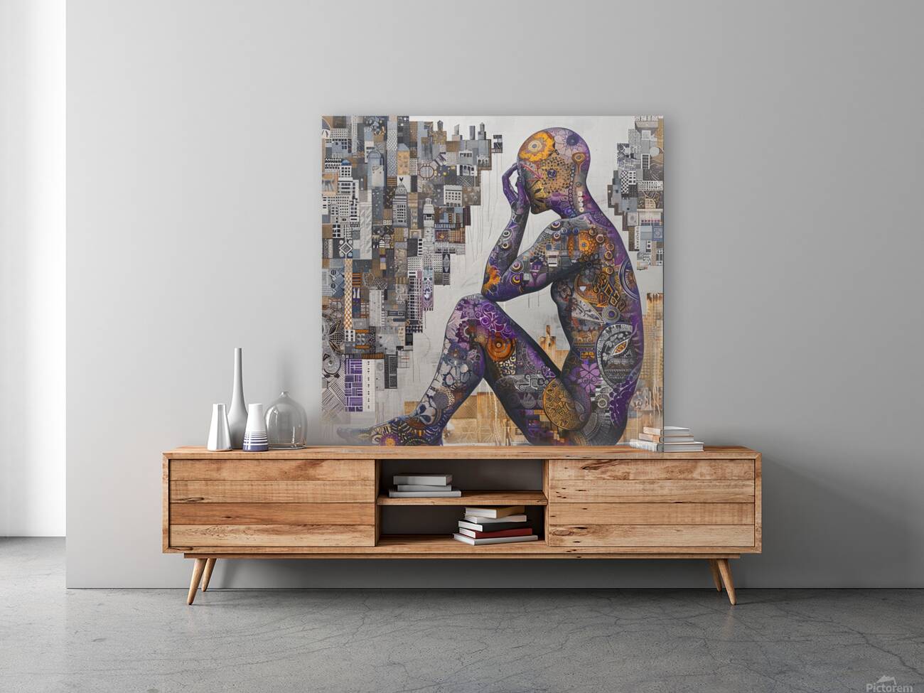 001 AI11 001 AI1 Emotion of vibrantly patterned c Reproduction