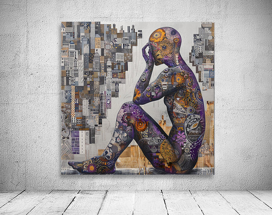 001 AI11 001 AI1 Emotion of vibrantly patterned c Wall Preview