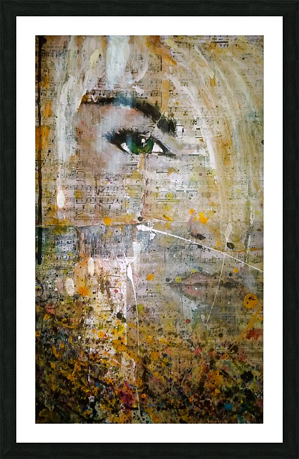 Into Her Mind Picture Frame print