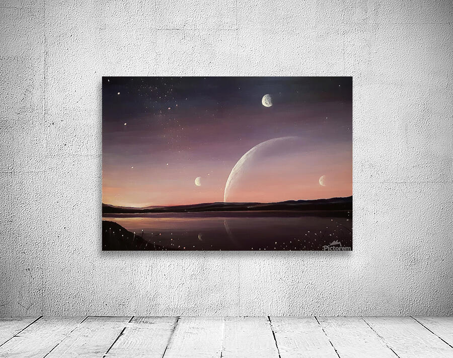 Deneb Star System Wall Preview