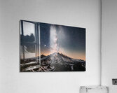 Eruption at Mt. Rainier Acrylic Print