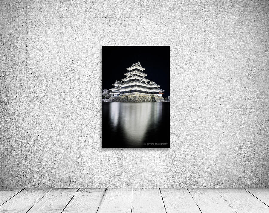 Matsumoto Castle at Night 1 Wall Preview