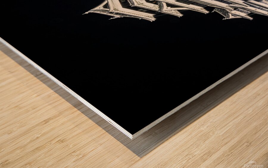 Matsumoto Castle at Night 1 Wood print