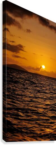 Virgin Islands Sunset 1 Canvas Print