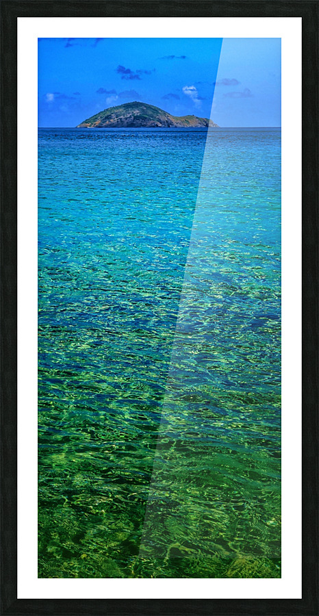 Virgin Islands Picture Frame print