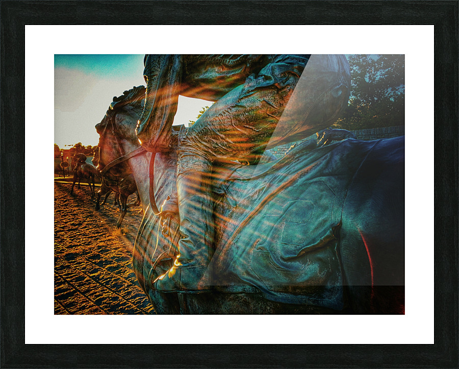 Thoroughbred Park Picture Frame print