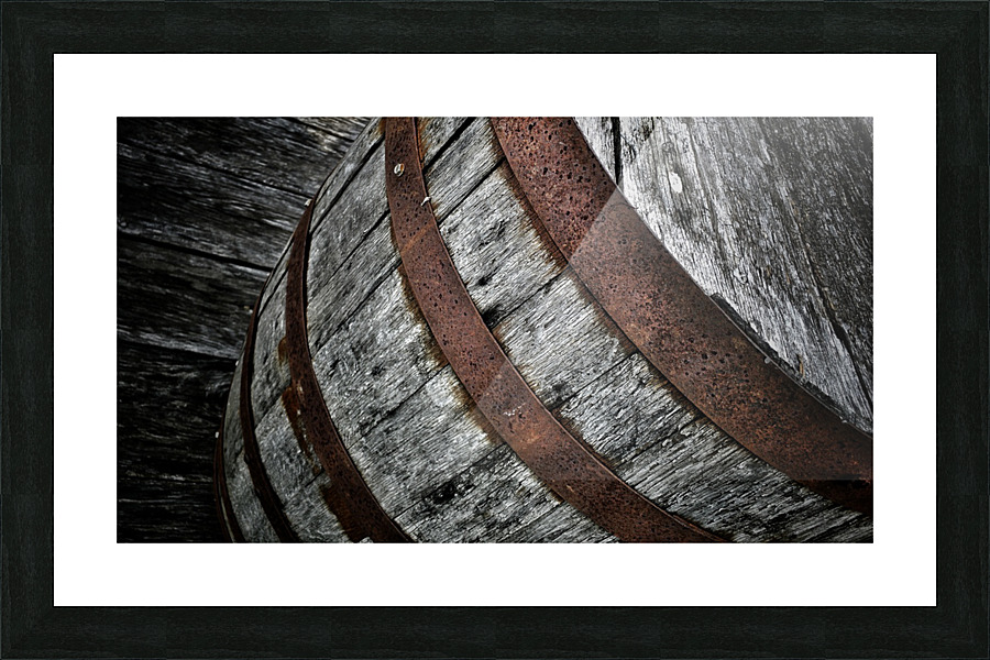 Barrel Picture Frame print