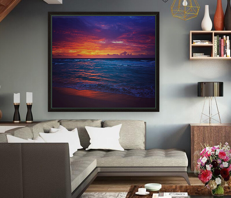 Beach Sunset Reproduction