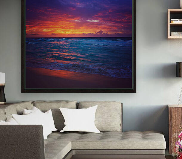 Beach Sunset Reproduction