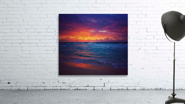 Beach Sunset Wall Preview