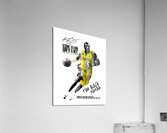 Black Mamba Kobe Acrylic Print