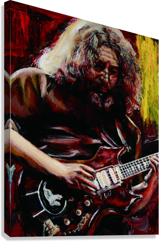 jerry garcia Canvas Print