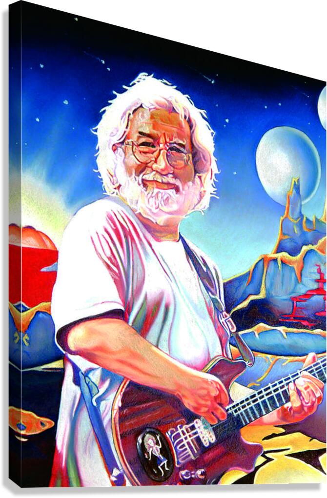 jerry Garcia Canvas Print