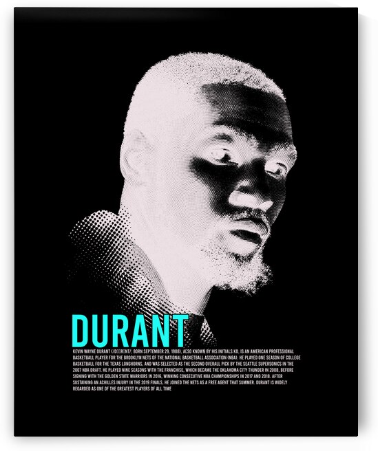 Kevin Durant by Dennis Wonder