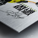 Black Mamba Kobe Metal print