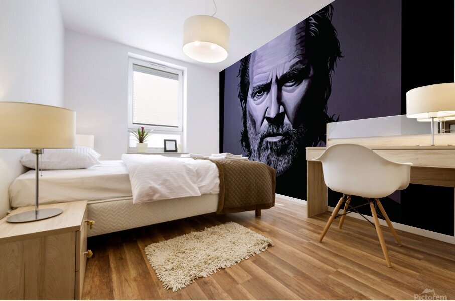 Jeff bridge Mural print