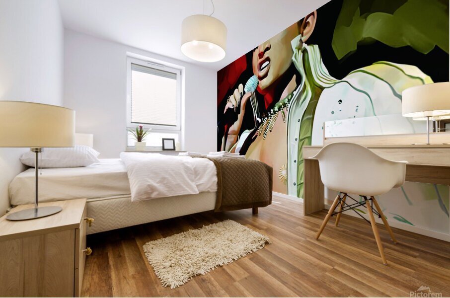 ADAM LAMBERT Mural print