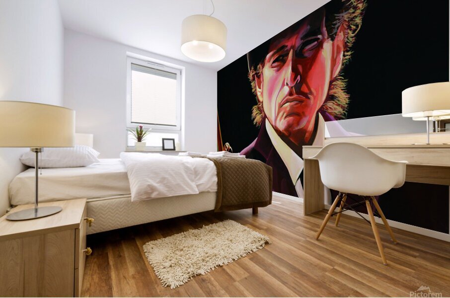 Bob Dylan Mural print