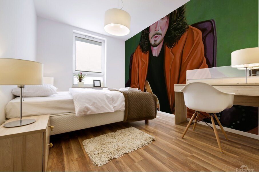 Chris Cornell Mural print