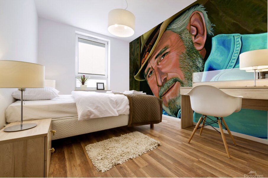 Don Williams Mural print