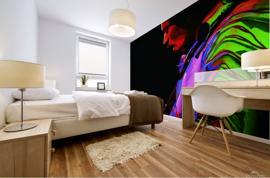 Jimi Mural print