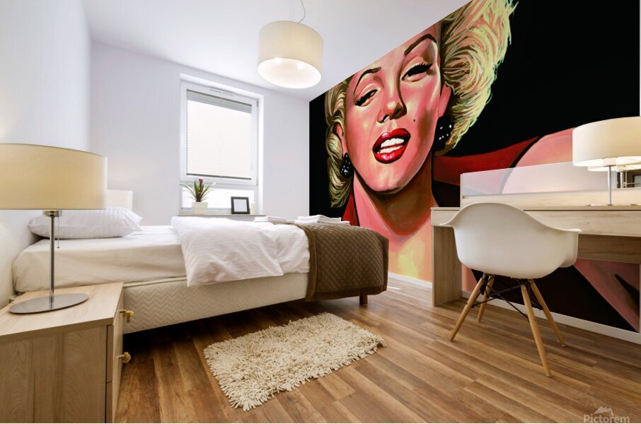 Marilyn Monroe Mural print