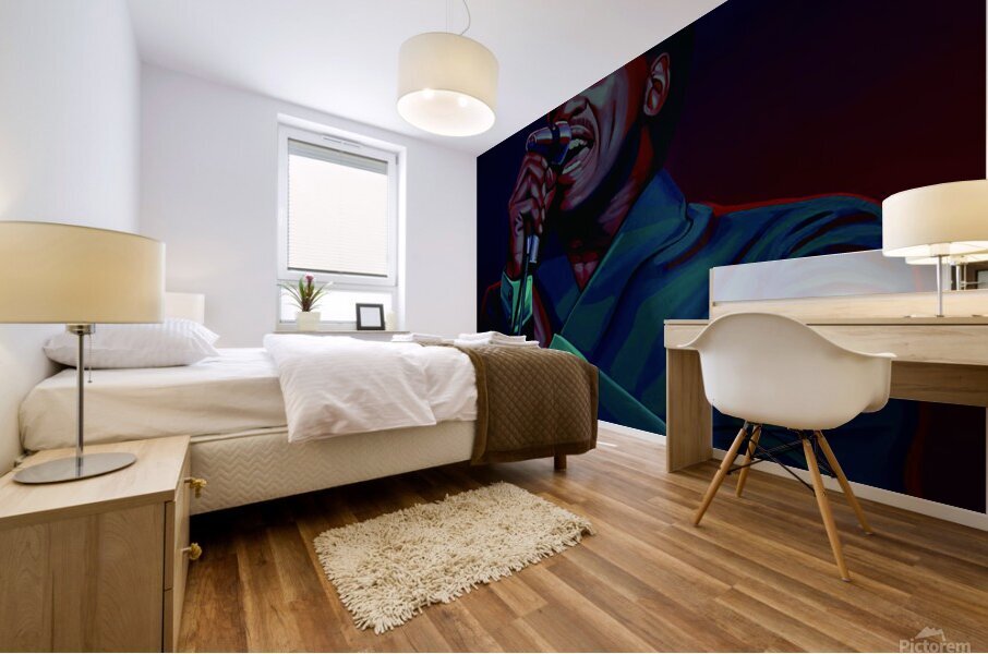 Otis Redding Mural print