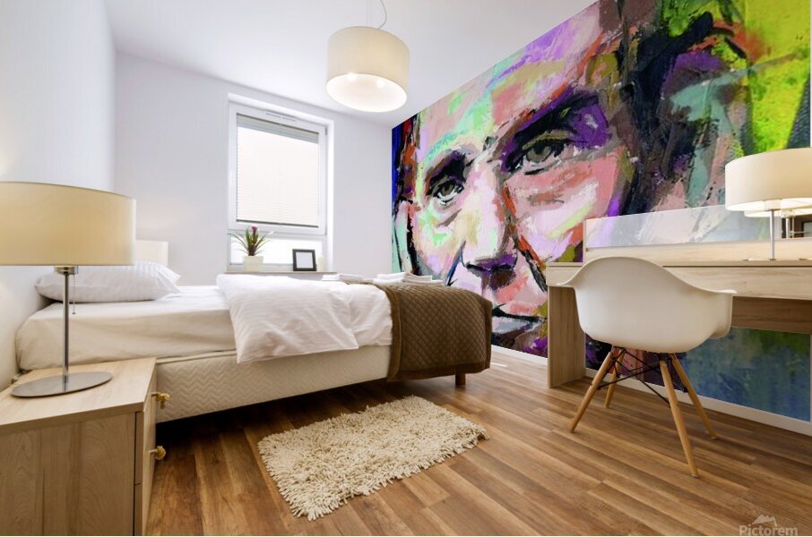 abraham lincoln Mural print