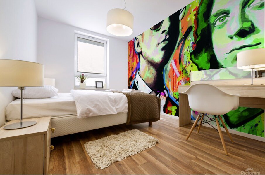 alex turner Mural print