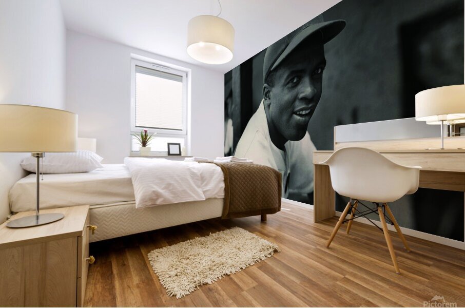 jackie robinson Mural print