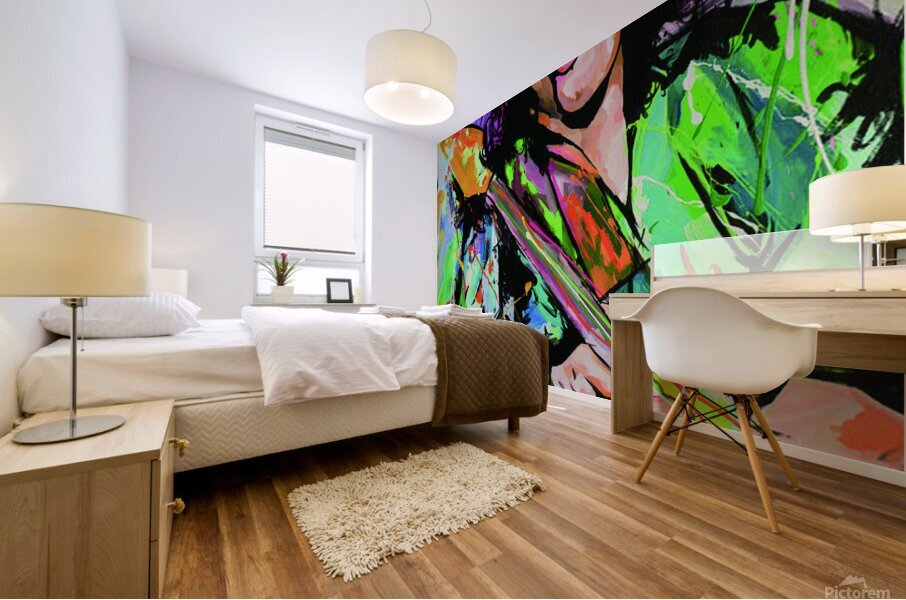  jimi hendrix Mural print