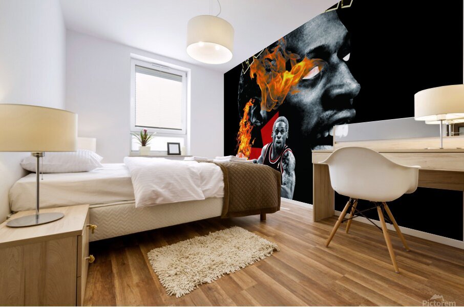 Dennis Rodman Mural print