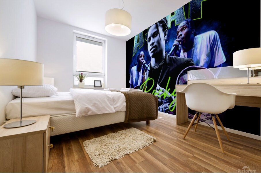 Asap Rocky Mural print