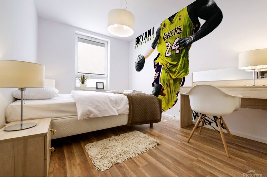 Black Mamba Kobe Mural print