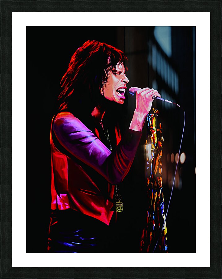 steven tyler Picture Frame print