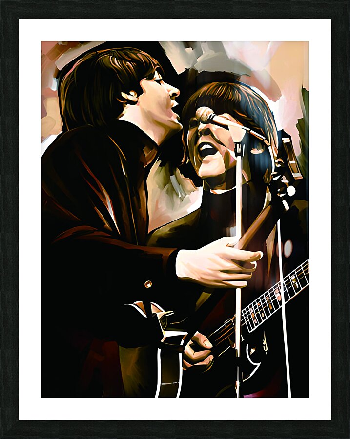 BEATLES Picture Frame print