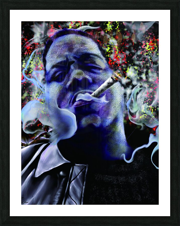 BIGGIE Picture Frame print