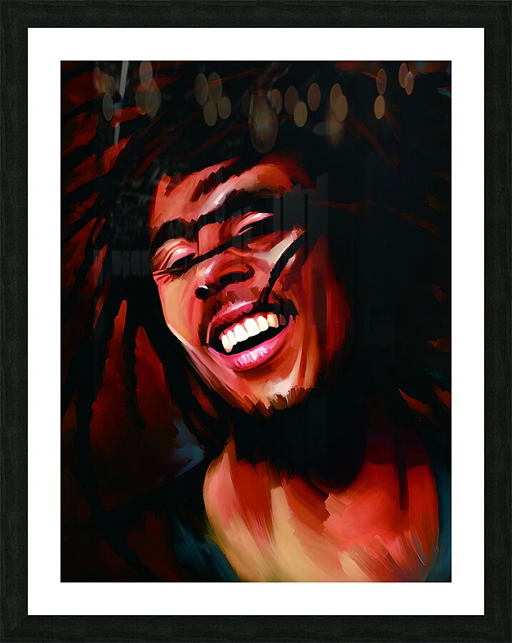 BOB MARLEY Picture Frame print