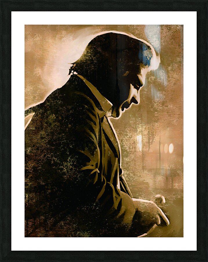 JHONNY CASH Picture Frame print