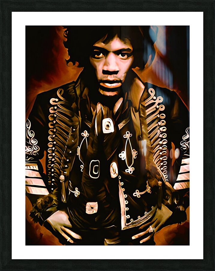 JIMI HENDRIX Picture Frame print