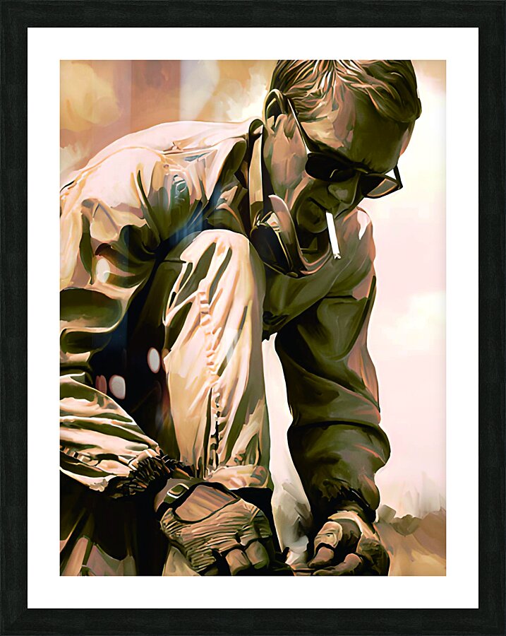 STEVE MCQUEEN Picture Frame print