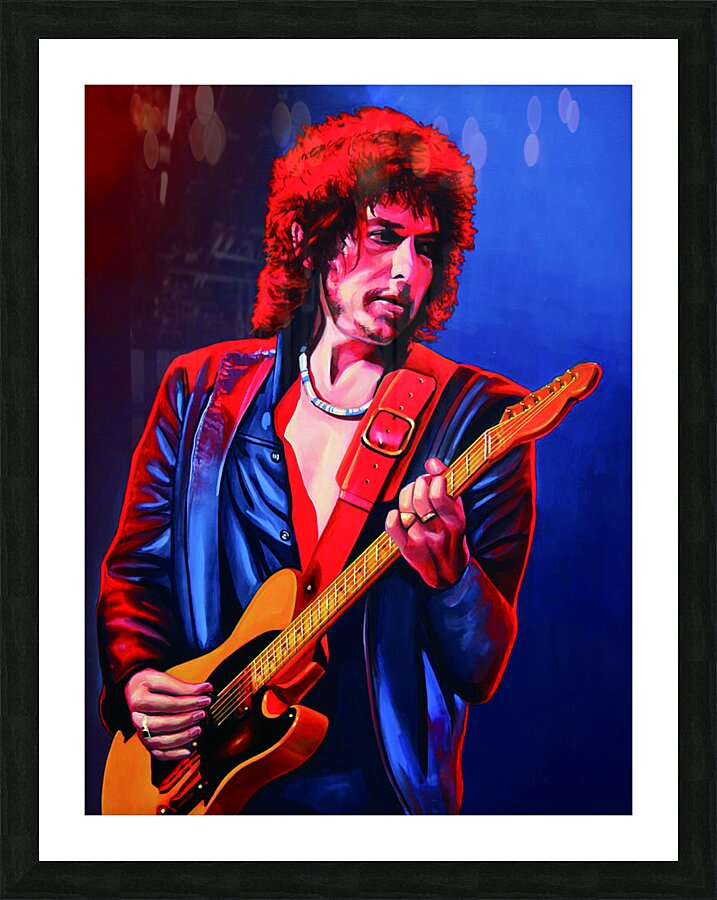 Bob Dylan 2 Picture Frame print