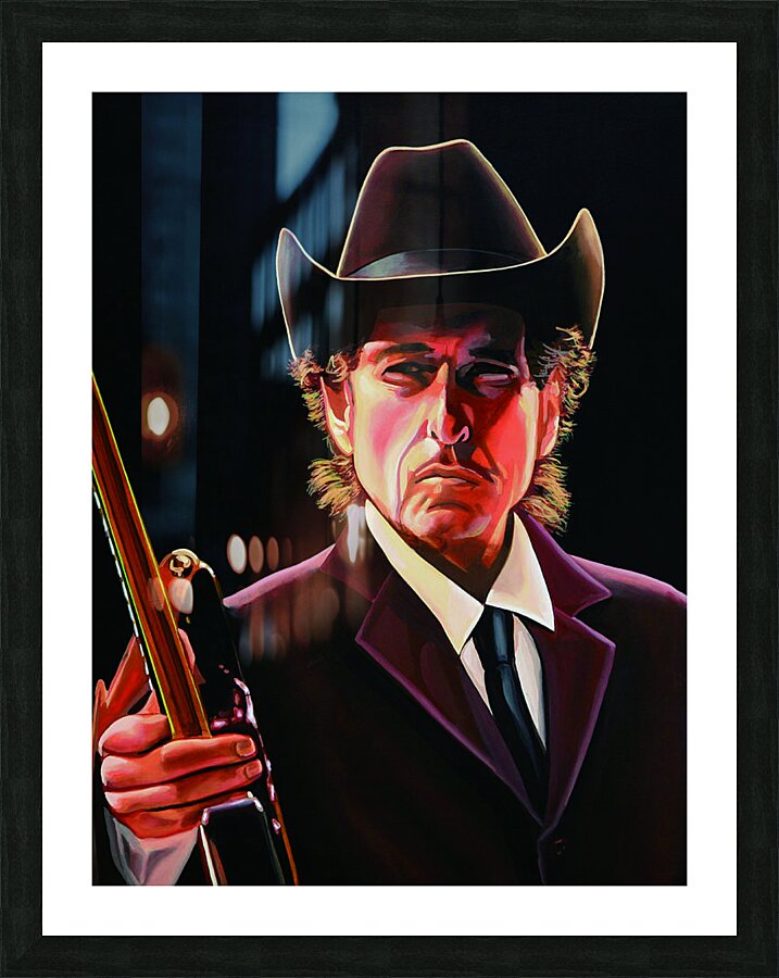 Bob Dylan Picture Frame print