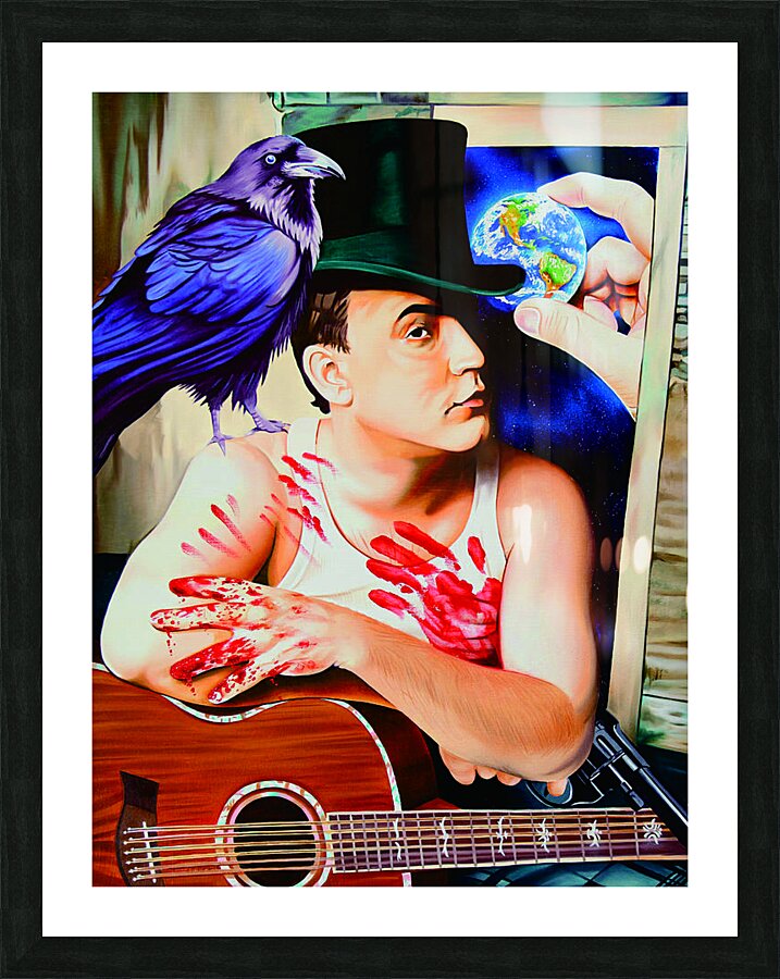 Dave matthews  Picture Frame print