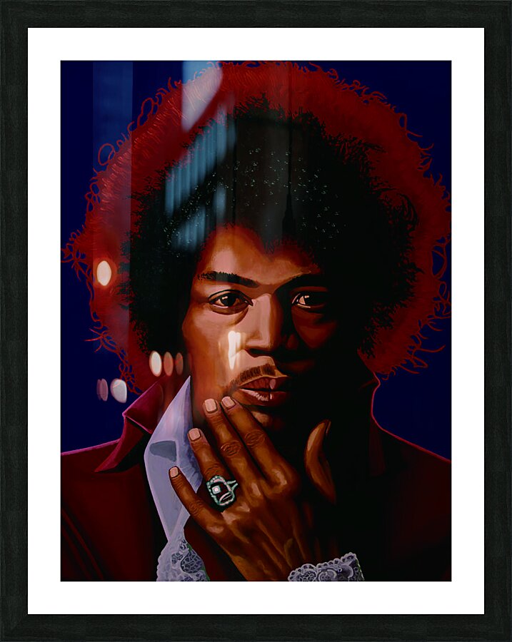 Jimi hendrix Picture Frame print